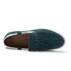 Men's Shoes Outdoor / Casual Suede Boat Shoes Blue / Green / Gray  